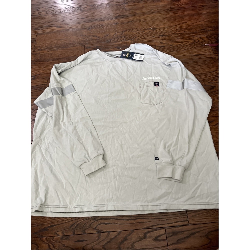 Tyndale FR Shirt 5X Gray CAT2 2112CAL Flame Resistant HRC ARC Rated Workwear Men